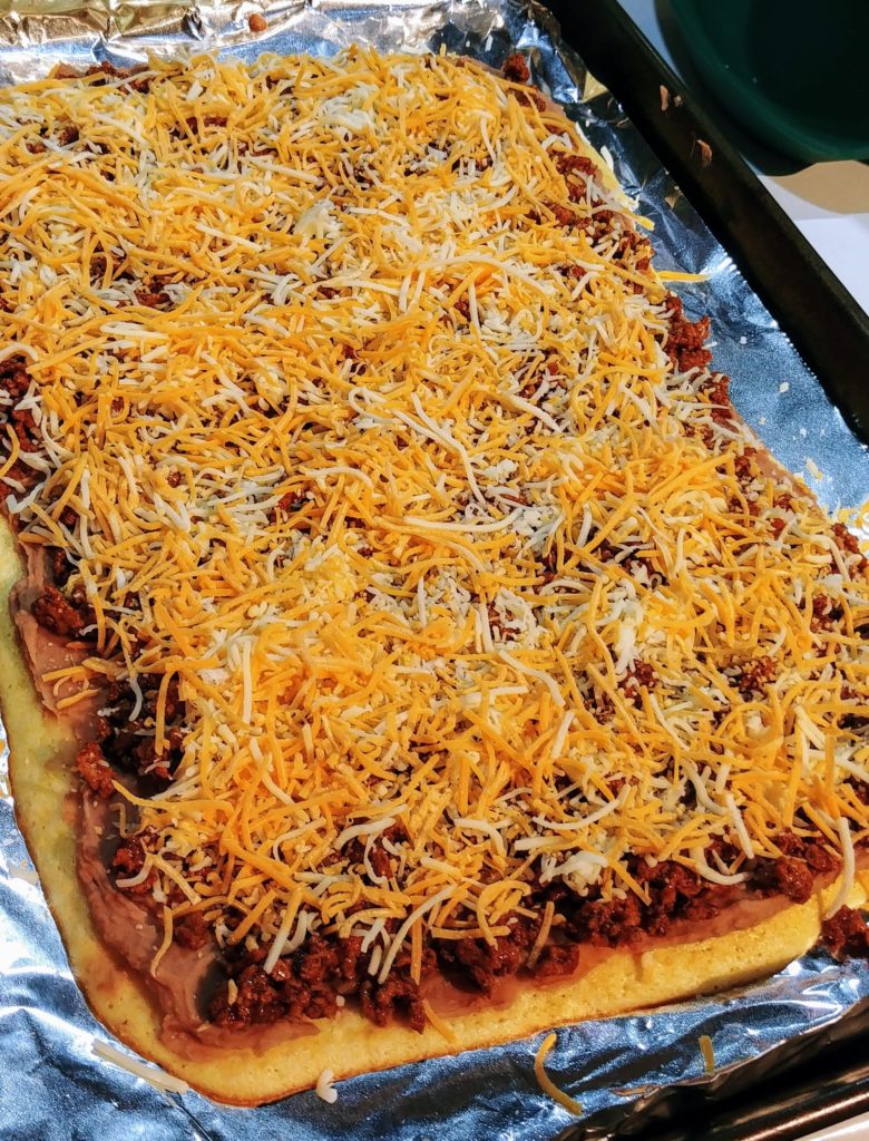 Easy Taco Pizza Recipe - Grace, Laughter, and Coffee